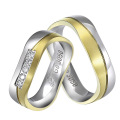 OEM/ODM Metal Ring Factory Jewelry Rings Wedding Engagement Ring Set